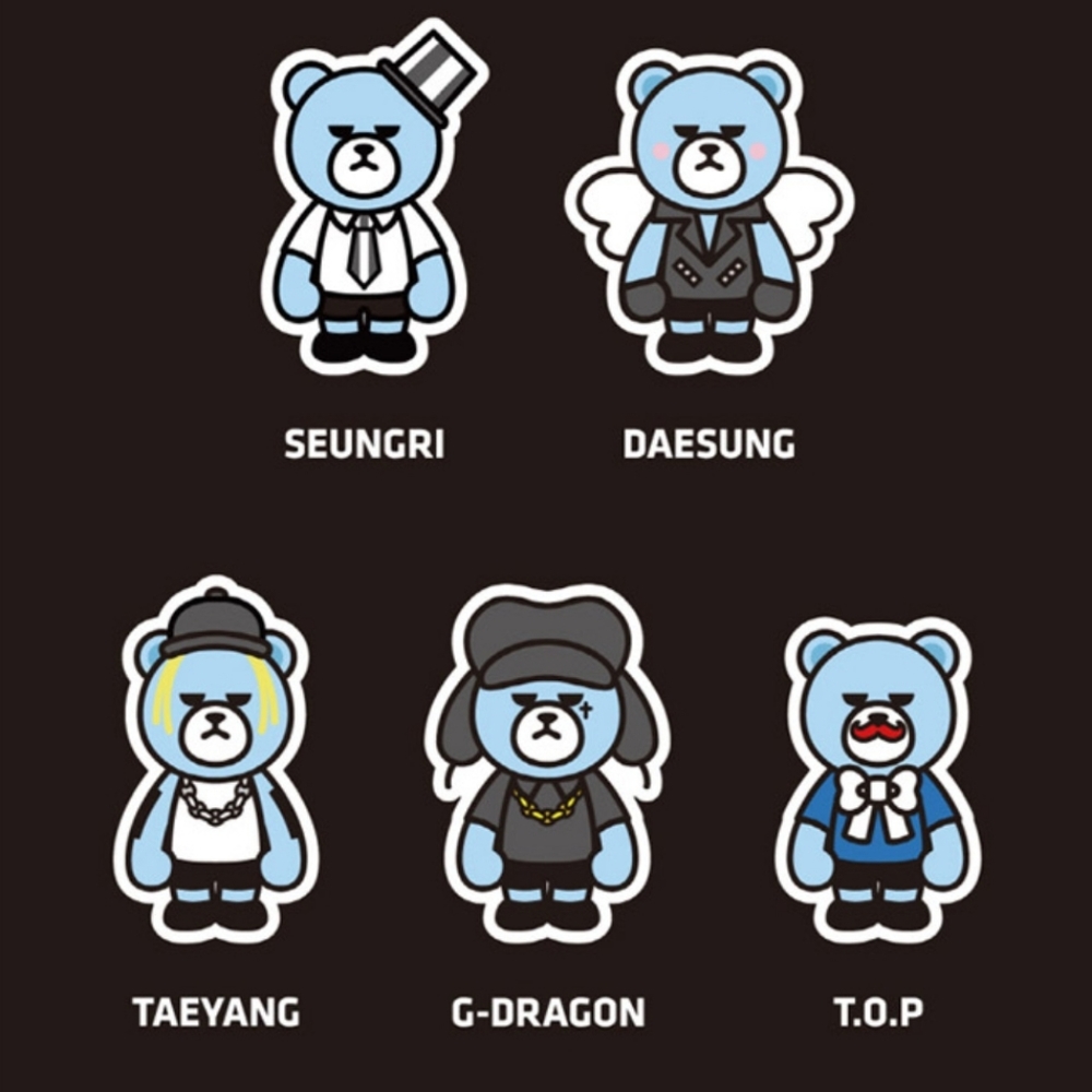 KRUNK YG BEAR x BIGBANG T.O.P PLUSH TOY - Picture 3 of 4